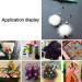 PandaHall 100 Pcs Assorted Multicolor Pom Poms 25mm - DIY Arts & Crafts Decorations - Buy Online on GoSupps.com