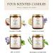 AOOVOO Candle Set - Premium Scented Soy Candles for Home | Aromatherapy with Eucalyptus Vanilla Lilac & Lavender - 4PC Gift Set - Buy Online on GoSupps.com
