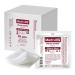 Medrull mulltubfer sterile 10 x 10 cm not sticky wound drains - extra absorbent - 8 -lay Packaged 5 pieces - 20 paper bags (100 pieces) 10x10 cm (100 pack)
