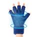 Luguiic Finger Arthritis Compression Ice Glove for Women and Men Adjustable Wrist Strap Hand Wrist Ice Pack Pain Relief for Arthritis Tendinitis Carpal Tunnel Cold&Heat Therapy M Blue Pack of ONE