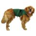 KittyStar Breathable Dog Shirt for Thunderstorms Anxiety Vest Jacket Warp Calming Coat Anxiety Relief (Size L Green)