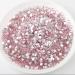 Beadsland 288 Pieces Flat Back Rhinestones Light Pink Nail Crystals SS30 (6.4-6.6mm) for Nail Art | International Shipping Available - Buy Online on GoSupps.com