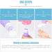 MILISTEN 1 Set 2 Silica Gel Bottle Travel Bottle Toiletry Containers for Travel Liquid Soap Travel Size Toiletries Travel Toiletries Body Wash Lotion Holders Soap Dispenser Purple Filling - Buy Online on GoSupps.com
