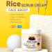 Aichun Beauty Rice Scrub Face & Body Cream | Deep Cleansing Exfoliation & Moisturization 200ml - International Shipping Available - Buy Online on GoSupps.com