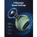 Bitfinic Mini Massage Gun - Portable Deep Tissue Percussion Massager for Pain Relief | 4 Speed High-Intensity, 4 Massage Heads | Green - Buy Online on GoSupps.com