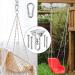 Newtion 1100 LB Capacity Stainless Steel Swing Hangers & Snap Hooks - Heavy Duty Set for Trapeze, Yoga, Hammock - 2 PCS - Buy Online on GoSupps.com