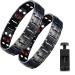 Lymph Detox Magnetic Bracelet, Adjustable Lymphatic Drainage Magnetic Therapy Bracelet to Promote Circulation, for Shape, Arthritis Pain Relief Treatment Men & Women (2 Pcs)