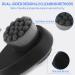 Premium Dual Silicone Facial Cleansing Brush - Exfoliating Face Scrubber for Deep Pore Cleansing & Skin Care (Black) - International Shipping Available - Buy Online on GoSupps.com