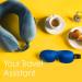 TRAVEL BLUE Luxury set with ear plugs Travel Eye Mask Gently Padded For Extra Comfort With Elastic Strap Easy Release Sleep Solutions for Nap Relaxation Meditation Eye Mask for Games Surprises Daytime Nighttime - 451 - Buy Online on GoSupps.com
