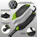 Gonex Pickleball Paddles Set - USAPA Approved Graphite Paddle with Comfort Grip, 2 Paddles, 4 Balls, Portable Carry Bag - Green - Buy Online on GoSupps.com