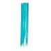 SWACC 7 Pcs Full Head Party Highlights Clip in Hair Extensions - 22-Inch Straight Teal Blue Synthetic Hairpieces - Buy Online on GoSupps.com