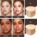Movo 2-in-1 Highlighter Palette - Shimmer Glitter Natural & Brown Makeup Gift Set - 4 Ounce - Buy Online on GoSupps.com