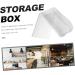 Mikikit 1pc Egg Box Portable Drawers Refrigerator Egg Bin Refrigerator Fresh Container Plastic Eggs Rolling Transparent 33.5X17.5X7.5CM - Buy Online on GoSupps.com