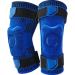 Knee Brace Sleeve Knee Patella Protector Brace Silicone Spring Knee Pad Basketball Running Knee Sleeve Support Sports Kneepads (C : B S : X-Large) 774411 X-Large B