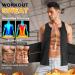 Men Back Waist Posture Corrector Adjustable Adult Correction Belt Waist Trainer Shoulder 4 XXL - Buy Online on GoSupps.com