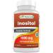 Best Naturals Inositol 1000mg 120 Tablets - Also Called Vitamin B8