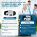 Theluckytag Waterproof Medical Bracelet with QR Code for Men and Women - Custom Emergency ID, Fits Wrists Up to 9 inches - Black+Silver - Butterfly Clasp - Buy Online on GoSupps.com