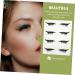 DOITOOL 4 pairs Eyelid Eyelash Eyeliner for Colored Women Liners Eye Line Tape Strip Decal Up Tools Lash 4x1.5cm As Shown - Buy Online on GoSupps.com