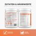 WFN Approved Pre-Workout Booster - Peach Iced Tea - 500g - High-Dose Formula with Citrulline Arginine & Caffeine - 20 Portions - Lab-Tested in Germany - Buy Online on GoSupps.com