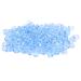 200pcs Acrylic Pacifier Baby Nipples for Baptism Birthday Gift Mini Decoration Accessories with High Gloss Transparent (Blue)