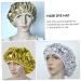 Lurrose Hairdressing Insulation Hat - 40 Pcs Women's Hair Heating Cap for Deep Conditioning and Salon Processing - Buy Online on GoSupps.com