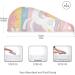 Magical Unicorn Hair Towels 2 Pack - Super Absorbent Quick Dry Turbans for Women & Girls - Buy Online on GoSupps.com