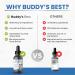 Buddy's Best Dog Joint Aid & Relief Plus 50ml - Fast Acting Formula for Joint Pain with Natural Ingredients - Made in UK - Buy Online on GoSupps.com