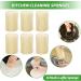 6pcs Natural Luffa Sponge Set - Eco-Friendly Shower & Kitchen Scrubbers for Exfoliating & Peeling - Buy Online on GoSupps.com