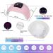 Complete Nail Kit with Electric Drill, UV LED Lamp, 54W Dryer, Manicure Pen, False Tips, Files - Perfect Starter Set for Acrylic Art Supplies - Buy Online on GoSupps.com