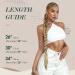 Shop 65 cm Fine Braid Extensions - Ponytail Braid with Hair Tie | Blonde & Ash Blond Hair Extensions for Women - Buy Online on GoSupps.com