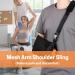 Buy SWISSELITE Adjustable Arm Shoulder Sling - Mesh Immobilizer for Men & Women | Support for Left/Right Arm Shoulder Elbow & Wrist - Ideal Shower Sling - Buy Online on GoSupps.com