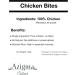 Chicken Bites for Dogs Natural Bite-Sized Treats (150g) - Buy Online on GoSupps.com