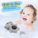 Baby Thermometer with LED Display & Temperature Warning - BPA-Free Bath Tub Thermometer for Infants | Kids Bathroom Safety Product (Elephants - Buy Online on GoSupps.com