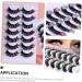 Ipetboom 7 Pairs Lash Extension Lash Clusters Cosplay Lashes Colored Eyelashes Individual Cluster Lashes Individual Lashes False Lash Women Lashes with Color Extend Chemical Fiber Dense - Buy Online on GoSupps.com