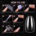 Makartt Clear Short Coffin Press On Nails - 500pcs Full Cover Fake Nails for Salons and DIY Nail Art - Buy Online on GoSupps.com