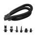 Tuomico Air Hose Kit with 6 Nozzles 16/20PSI SUP Electric Air Pump Stand Up Paddle Board Pump Accessories Adaptor for Inflatable Boats, Rafts