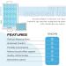 Premium Acupress Toweratte & Pillow Eco-Friendly Spiked Mat for Pain Relief | Portable Acupuncture Mat with Coconut & Buckwheat - Buy Online on GoSupps.com