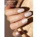Wahrshei Nail Foils - 20 Beige Self-Adhesive UV Gel Nail Stickers & Wraps for Stunning Nails - Buy Online on GoSupps.com