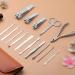 Balala Manicure Set Nail Clippers Cutters Professional Stainless Steel Pedicure Care Tools Grooming Tools Manicure&Pedicure Care Toe Finger Nail Clippers Cutters Nipper Case for Travel&Home 16P Brown - Buy Online on GoSupps.com