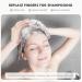 FREATECCH CHRECK Massage Brush - Wet & Dry Shampoo Hair Brush for Peeling Head Massage Silicone Ridge Care Stimulates Hair Growth Dandruff-Free Classic White - Buy Online on GoSupps.com