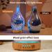 Porseme 3D Glass Essential Oil Diffuser 100ml - Ultrasonic Humidifier with Timer Setting, Auto Shut-Off, BPA-Free for Home, Hotel, Yoga, Spa - Air Refreshing Aromatherapy Gift by Afantty - Buy Online on GoSupps.com