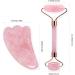 Angzhili Jade Roller and Gua Sha Board Face Massager Kit Natural Anti-Aging Face Massager Roller Skin Care Tools Scraping Facial Roller Massager for Wrinkles Skin Tightening Puffy Eye and Neck - Buy Online on GoSupps.com