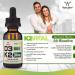 Vitamin D3 K2 5000 IU Liquid Drops - Max Absorption Formula for Kids and Adults by Double Wood - Buy Online on GoSupps.com
