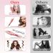 Automatic Hair Curler - Dual Voltage Curling Iron with 4 Temperatures Fast Heating & Auto Shut-Off - Professional Styling in Pink - Buy Online on GoSupps.com