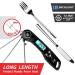 Doqaus Digital Meat Thermometer - Instant Read Grill & Roast Thermometer with Foldable Probe LCD Screen | Ideal for Kitchen BBQ & Grilling - Buy Online on GoSupps.com