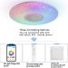 WYQSX 36W Bluetooth Ceiling Lamp - Dimmable RGB LED Light for Children's Room & Living Room - Remote & App Control 38cm - Buy Online on GoSupps.com