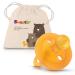 Sweetie rubber pacifier natural rubber rounded 1 piece 6-12 months/medium 6-12 Month / Medium