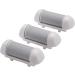 Replacement Roller Heads for Electric Callus Remover - 3 Pack White - Pedicure Tools for Cracked Heels and Dead Skin - Buy Online on GoSupps.com