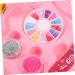 FOMIYES 2 Sets Nail Art Set Toy Kids Nail Polish Kids Decor Kids Tool Kit Nail Art Kit Nail Dryer Nail Decorations for Nail Art Kids Playset Decorate Pink Child Plastic Girl - Buy Online on GoSupps.com