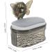 Ciieeo Bathroom Supply Sponge Draining Holder Sink Pc Soap Grey 13.9X13.4X8.5CM - Buy Online on GoSupps.com